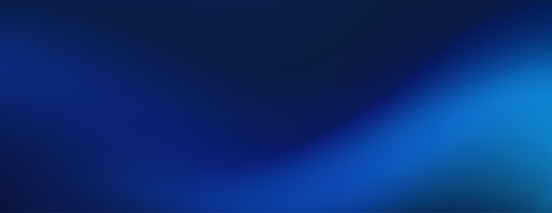 Deep Blue Abstract Banner