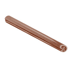 Watercolor Cinnamon Sticks. Aromatic Spice.