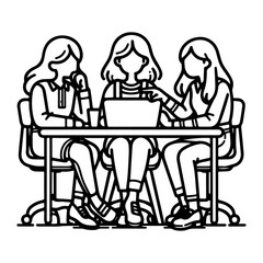 Team Work Illustration