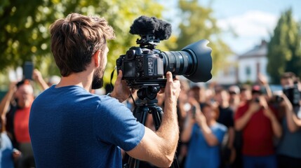 Media Coverage of Election Campaign Event