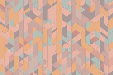 Soft Pastel Geometric Pattern Texture Background for Branding and Product Illustrations