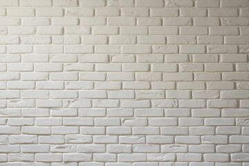 Fototapeta premium Cream and White Brick Wall Texture for Stylish Home Interior Design