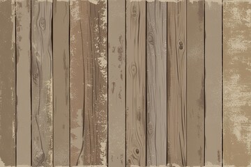 Rustic Timber Panel Texture Illustration Soft Taupe Vintage Parchment Background
