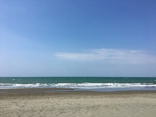 Serene Seaside Horizon