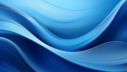 Abstract blue wave background
