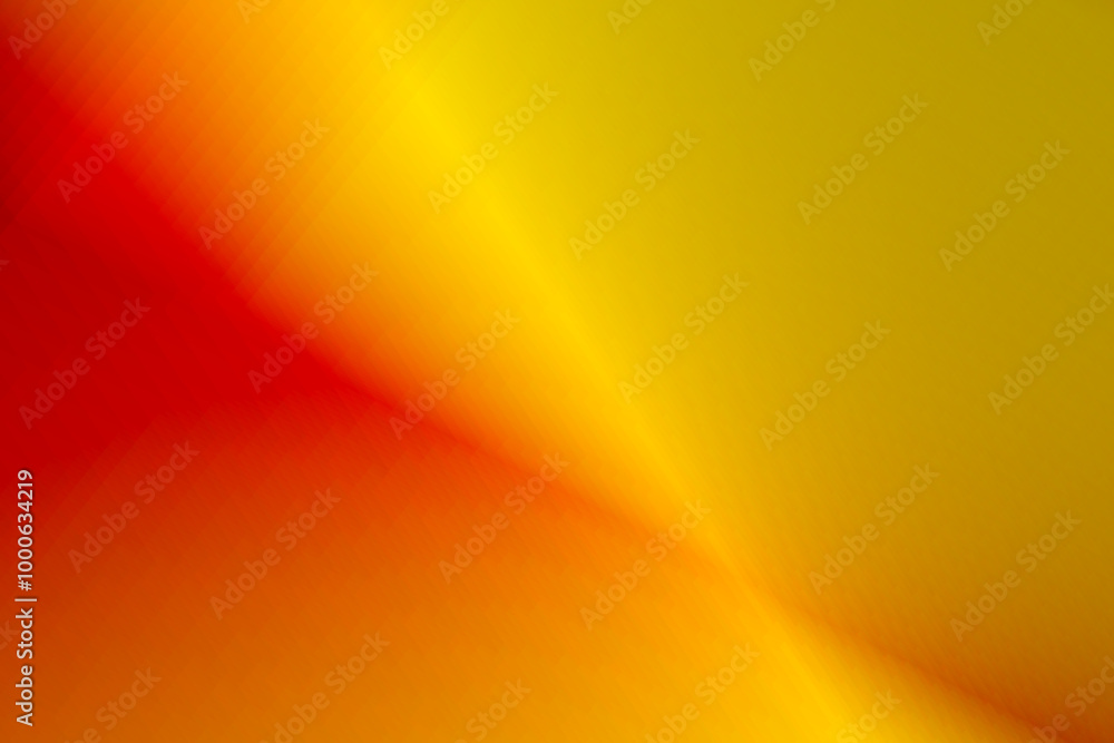 Aufkleber soft curves and textured layers abstract flowing fabric-like shapes in a colorful transition from ye