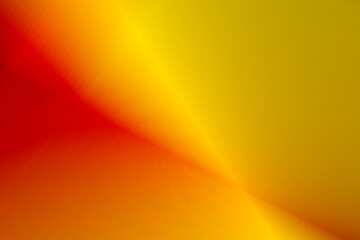 Soft curves and textured layers abstract flowing fabric-like shapes in a colorful transition from yellow to red. Calm photo collages with gradient.