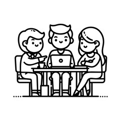 Team Work Illustration