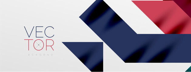 Minimal composition abstract lines and triangles background. Vector Illustration For Wallpaper, Banner, Background, Card, Book Illustration, landing page
