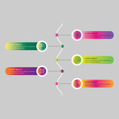 Infographic Template Vectors  and Illustrations design