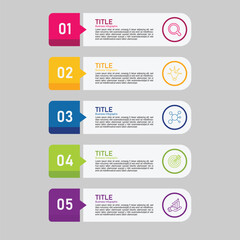 Infographic Template Vectors  and Illustrations design