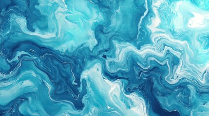 Naklejka premium Abstract Blue and White Swirling Pattern