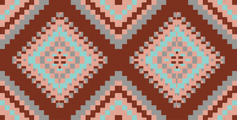 Traditional Design Traditional Blouse Patternfolk Embroidery, Aztec Geometric Ornament Print. Design for Carpet, Wallpaper, Clothing, Wrapping, Fabric