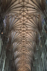 Canterbury, UK - September 14, 2024: Cathedral and Metropolitical Church of Christ at Canterbury