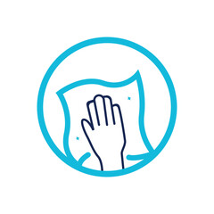 Obraz premium clean icon vektor