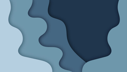 Abstract  paper cut shapes background