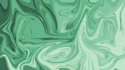 green abstract background with marble texture