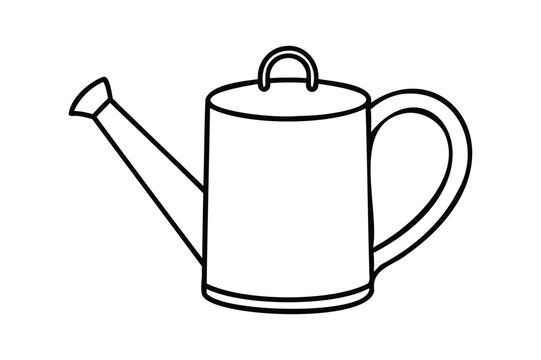 recommend clip art: Watering Can Silhouette Clipart Vector Illustration Transparent White Background