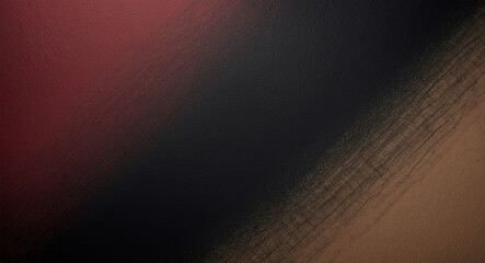 Burgundy red to black gradient rough textured paper creating a dramatic and bold backdrop with earthy tones