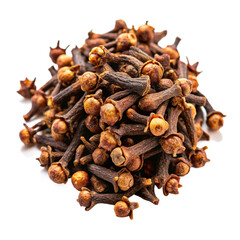 Obraz premium Fresh organic clove isolated on transparent background