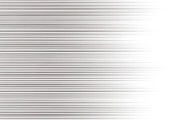 スピード線　横線B　背景トーン素材