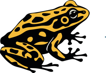 frog logo vector
