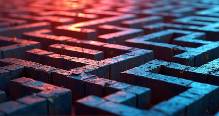 background with squares