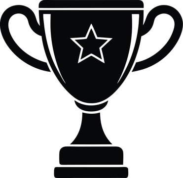 recommend clip art: trophy icon silhouette with Transparent Background - Versatile Clipart