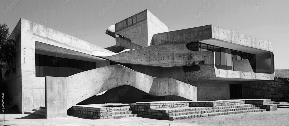 Poster elements of design in architecture