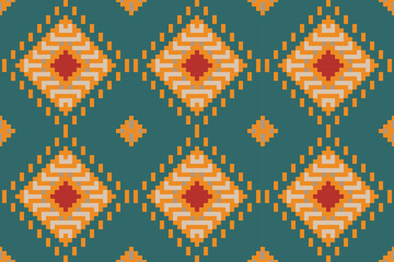 Geometric Pattern Arabic Pattern Wallpaperfolk Embroidery, Aztec Geometric Ornament Print. Design for Carpet, Wallpaper, Clothing, Wrapping, Fabric