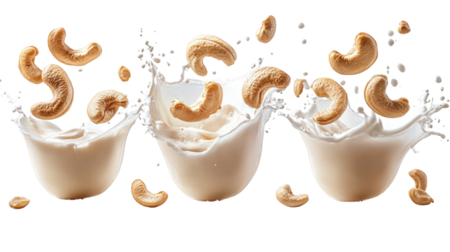 milk splash and chocolate isolated on white background