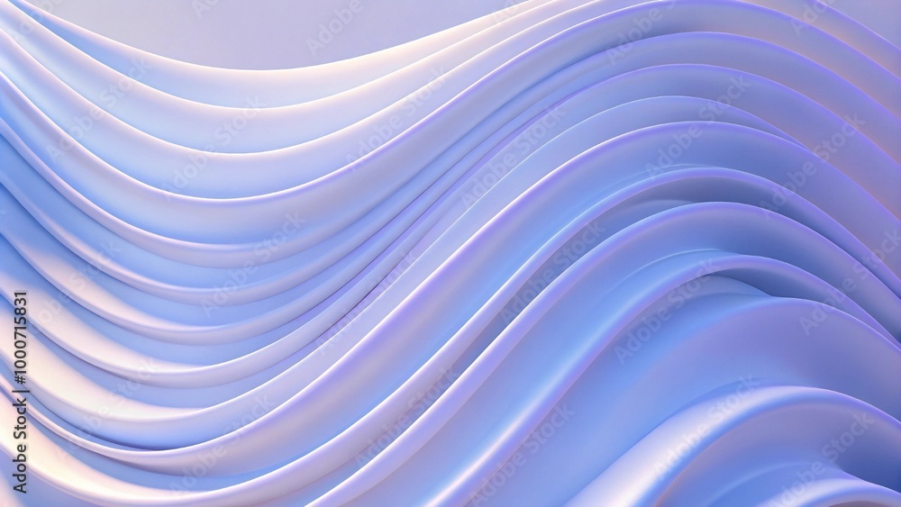 Poster 3d abstract rendering is the gateway to an unknown world of geometry and texture. maze made of paper
