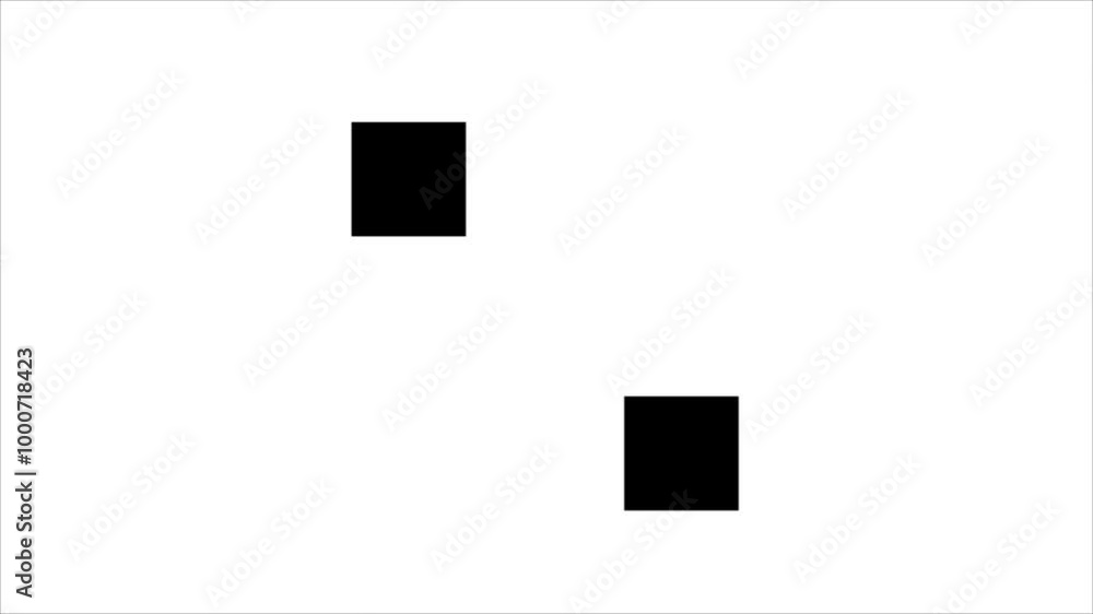 Poster loading progress icon animation video on white background.