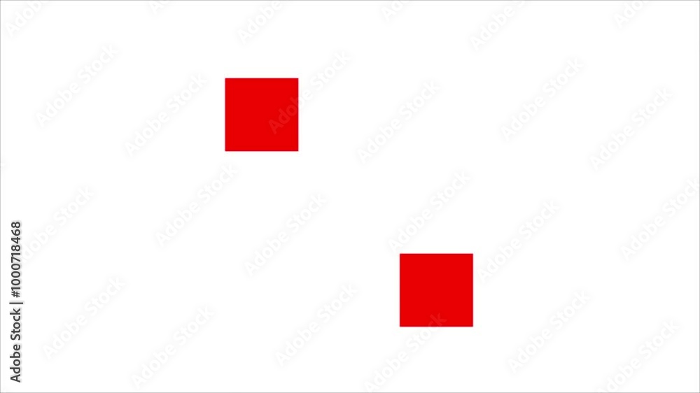 Poster loading progress icon animation video on white background.