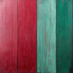 Fototapeta premium Vibrant weathered wooden planks