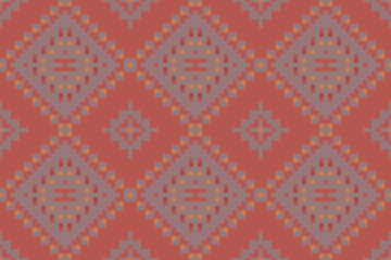 Baroque Arabic Geometric Patternfolk Embroidery, Aztec Geometric Ornament Print. Design for Carpet, Wallpaper, Clothing, Wrapping, Fabric