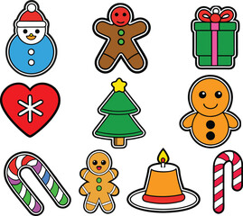 Christmas Icons Vector