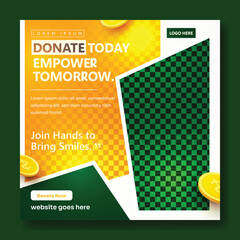 Charity Ads Promotional Poster Design