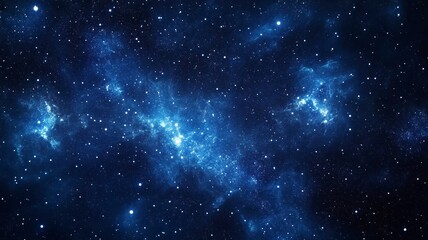 Fototapeta premium Night sky with stars in the galaxy.generative ai
