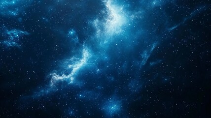 Night sky with stars in the galaxy.generative ai