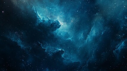 Fototapeta premium Night sky with stars in the galaxy.generative ai