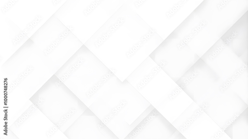 Poster abstract white background with texture pattern, layered geometric triangle shapes, white and grey gl