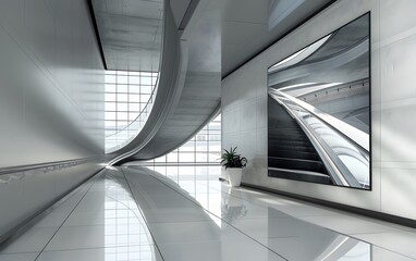 Fototapeta premium Modern Architecture Interior Design
