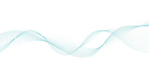 abstract blue smoke wave