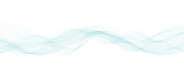 abstract blue smoke wave