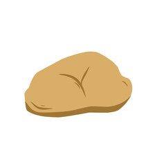 brown stone vector illustration