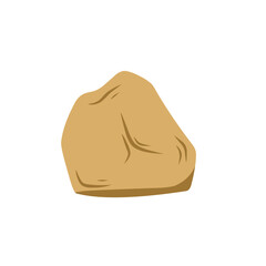 brown stone vector illustration