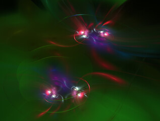 Obraz premium Imaginatory fractal abstract background Image