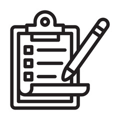 List Line Icon. Editable Stroke. Pixel Perfect. For Mobile and Web.