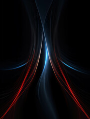 Glowing Digital Light Effects on Dark Background
